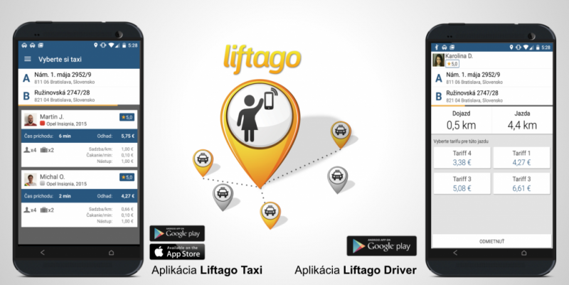 Najpopulárnejšia česká taxi aplikácia Liftago vstupuje na Slovensko. Chce skrátiť čakanie aj počas dopravnej špičky