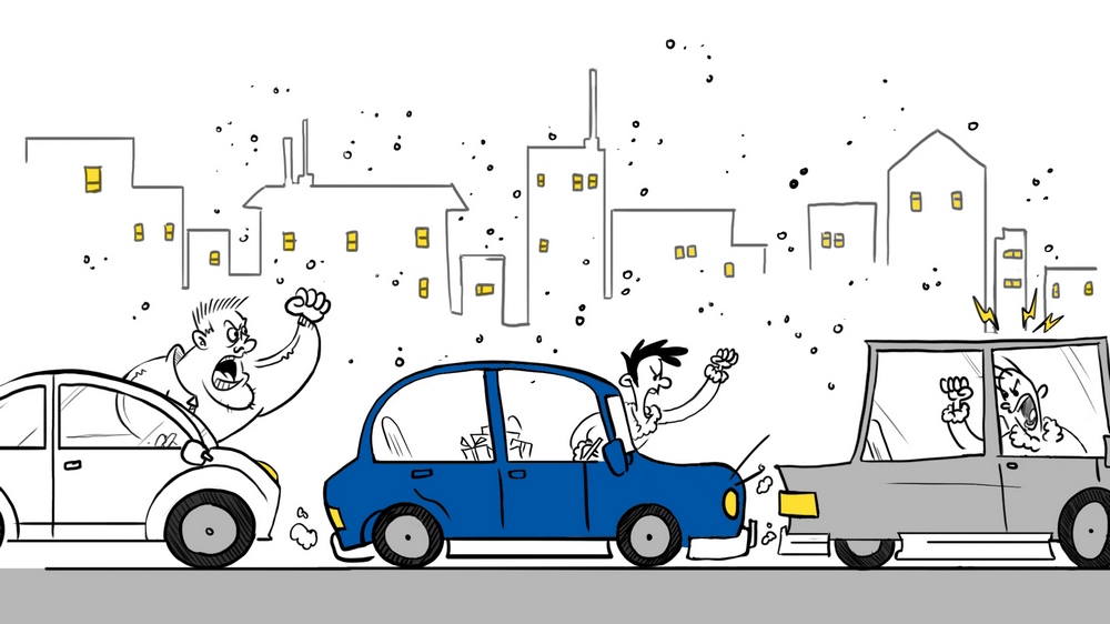 Angry traffic Jam_colored