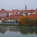 03.Maribor – stare mesto nad riekou Drava