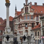 06.Maribor – morovy stlp v strede namestia