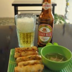 06.Hanoj – cerstve jarne rolky a Hanoi beer