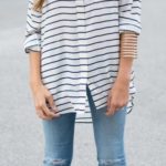Stripes & pink #swoonboutique