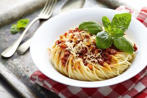 Spagety s omackou Bolognese