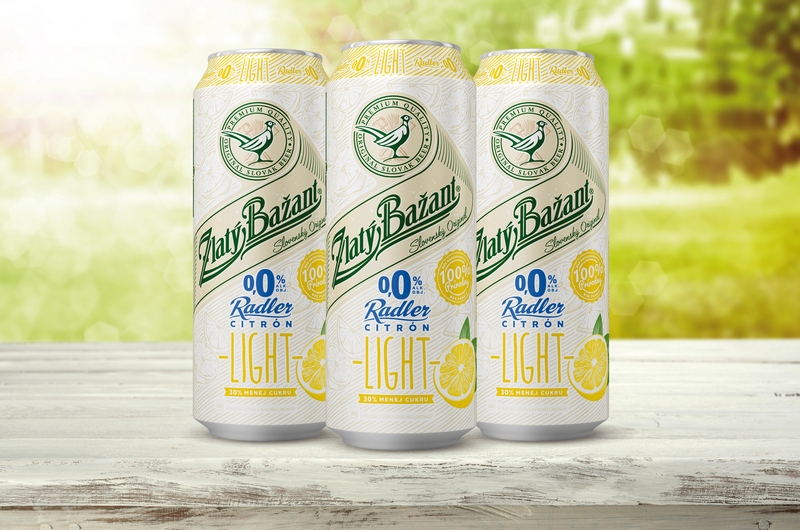 Zlatý Bažant Radler 0.0% Citrón Light