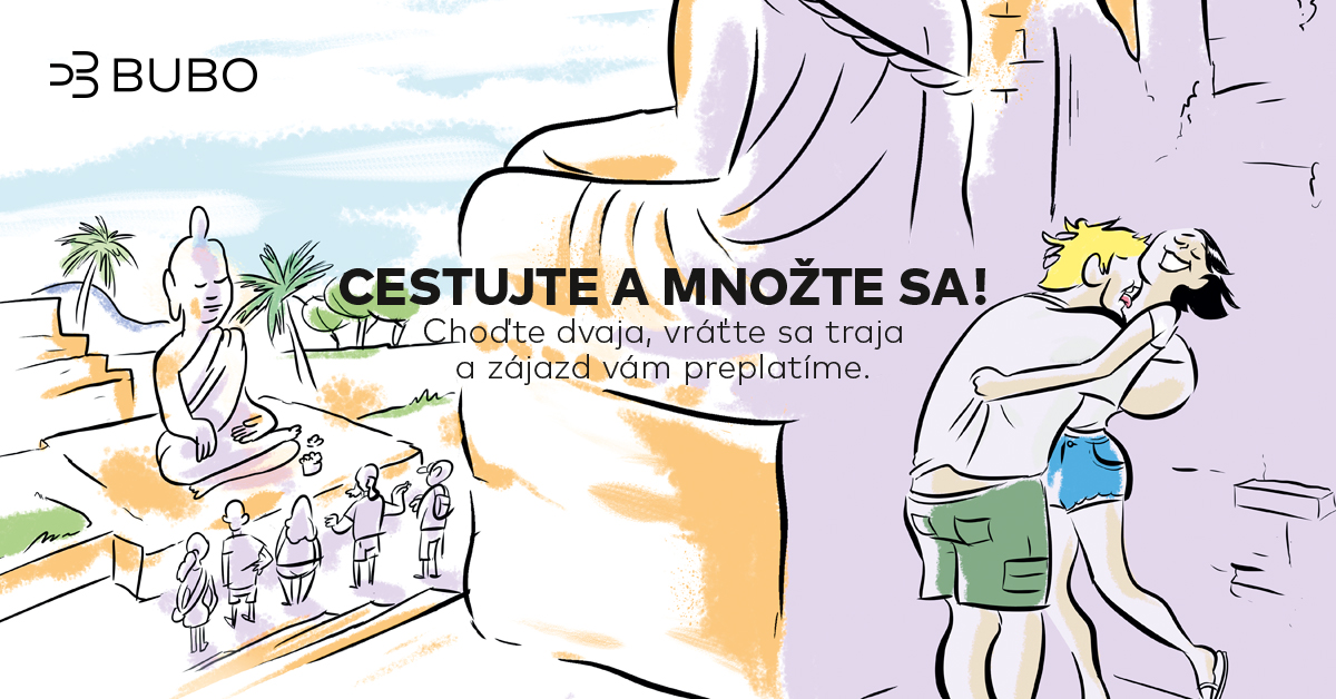 Cestujte a množte sa s BUBO Cestovná kancelária BUBO