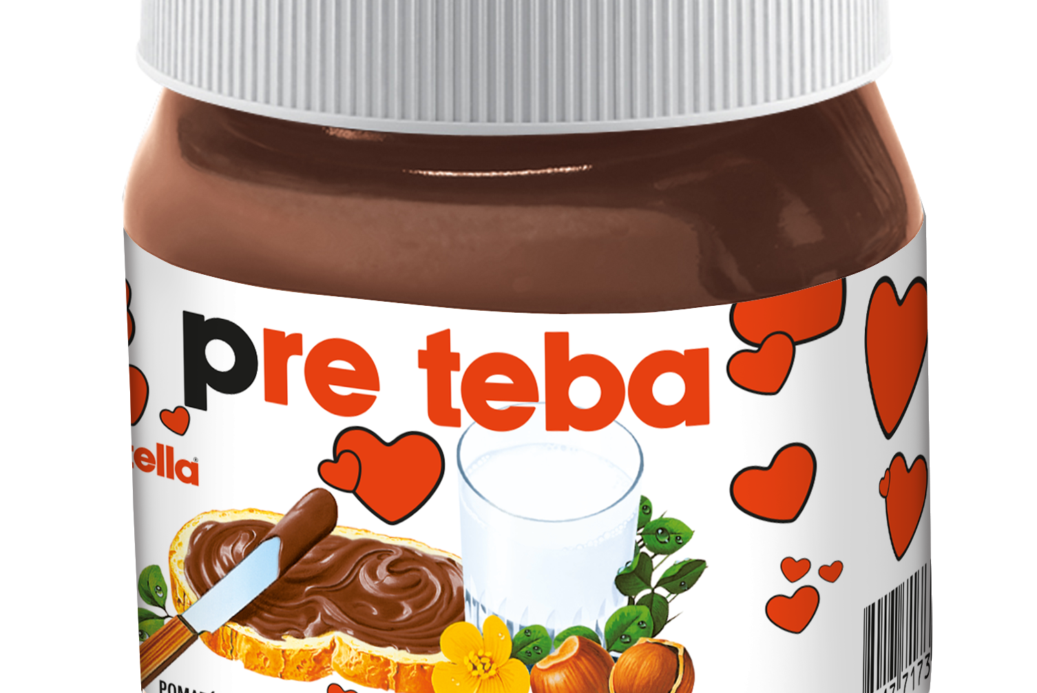 NUTELLA T350_love SK_preteba Povedzte to Nutellou!