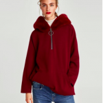 Zara, mikina s kapucňou