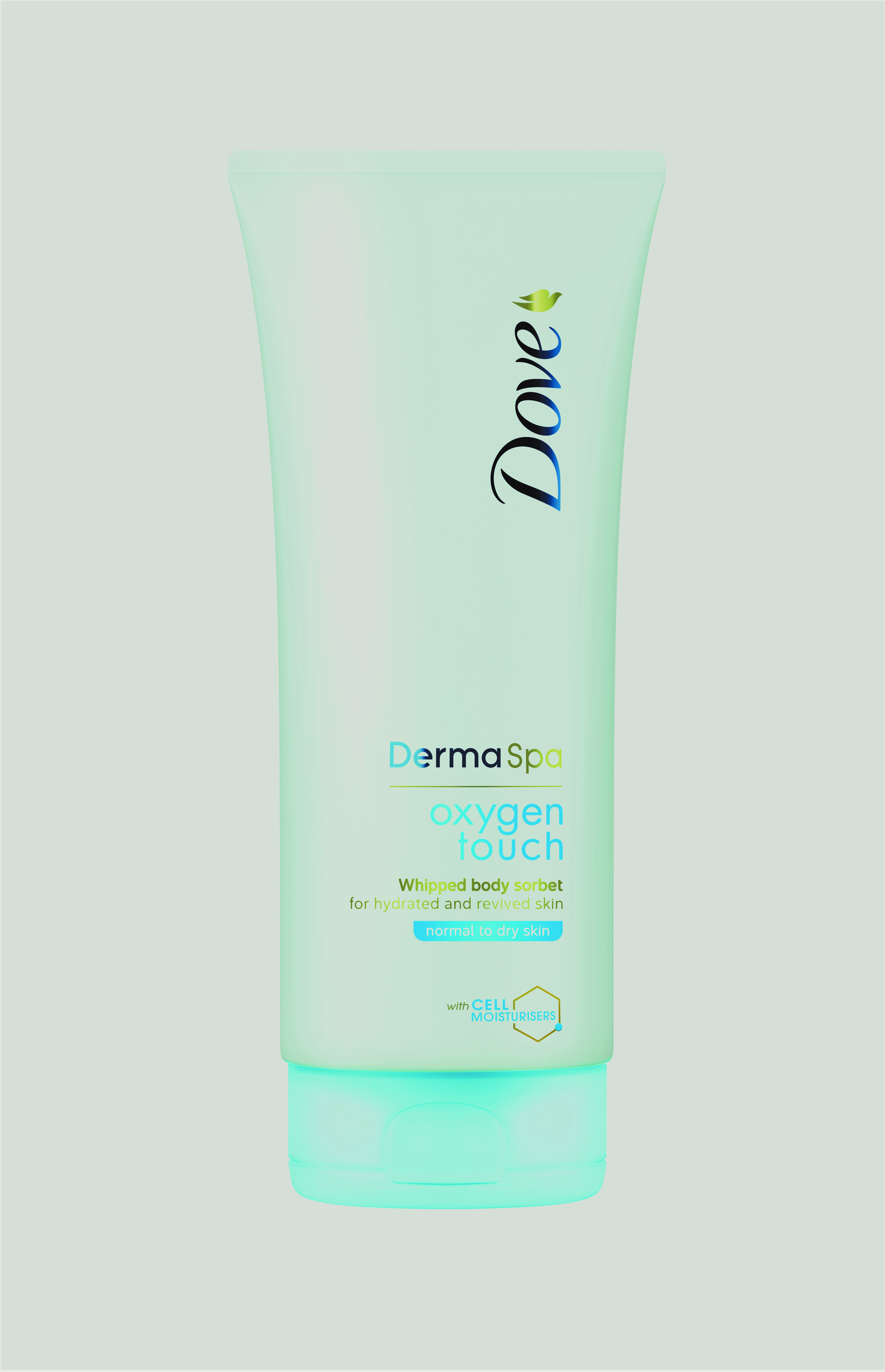 Dove DermaSpa body-milk Oxygen Touch 200ML CMYK