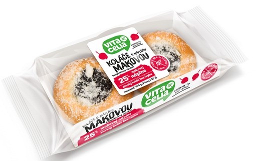 Koláče bezgluténové s náplňou makovou 2ks á 50g - small
