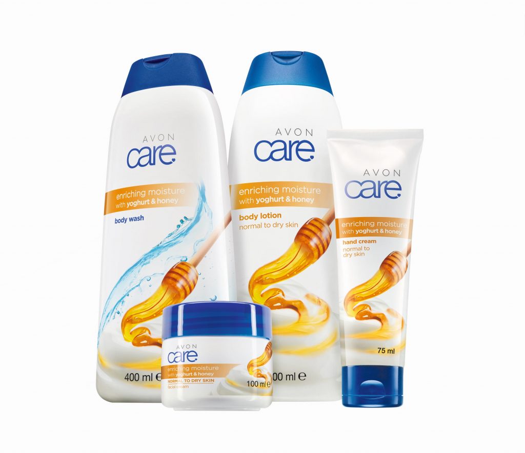 Nová línia Avon Care s jogurtom a medom od AVONu j