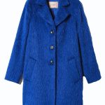 Twinset, teddy coat, blue