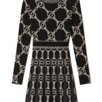 Twinset cierne vzorovane saty