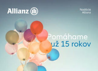 Nadácia Allianz oslavuje 15 rokov. Podporila vyše 800 projektov za 3,7 milióna eur