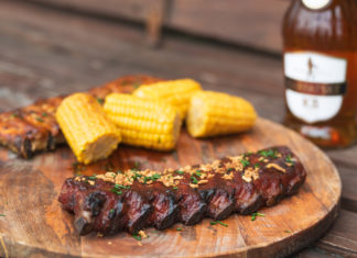 BBQ bravčové rebierka s Karpatským KB