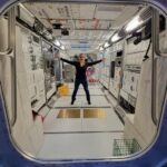 Archiv Dr. Michaely Musilovej_ Dr. Musilova in the ESA Columbus module