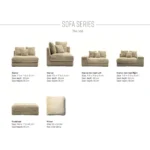 Vail Sofa uka╠üz╠îka jednotlivy╠üch modulov
