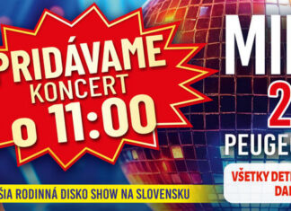 Miro Jaroš pre obrovský záujem pridáva druhý koncert svojej rodinnej disko show